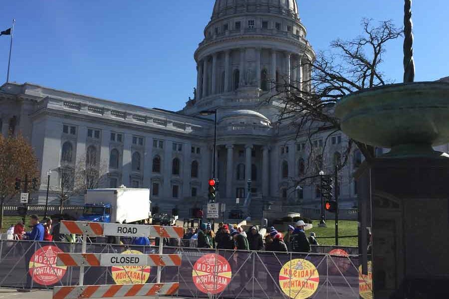 Madison Marathon finish