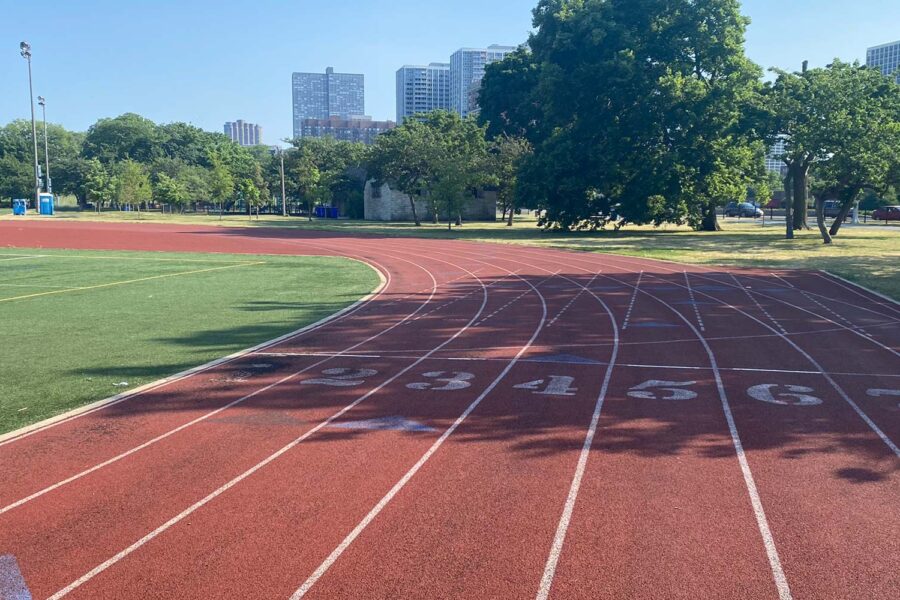 running track in Chicago