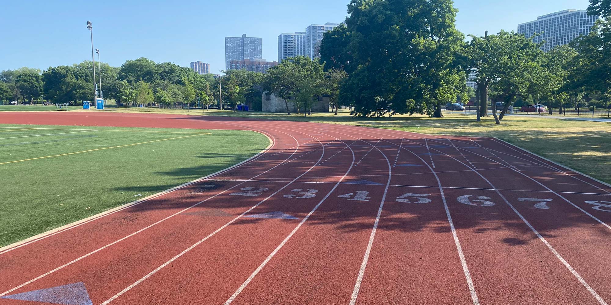 running track in Chicago