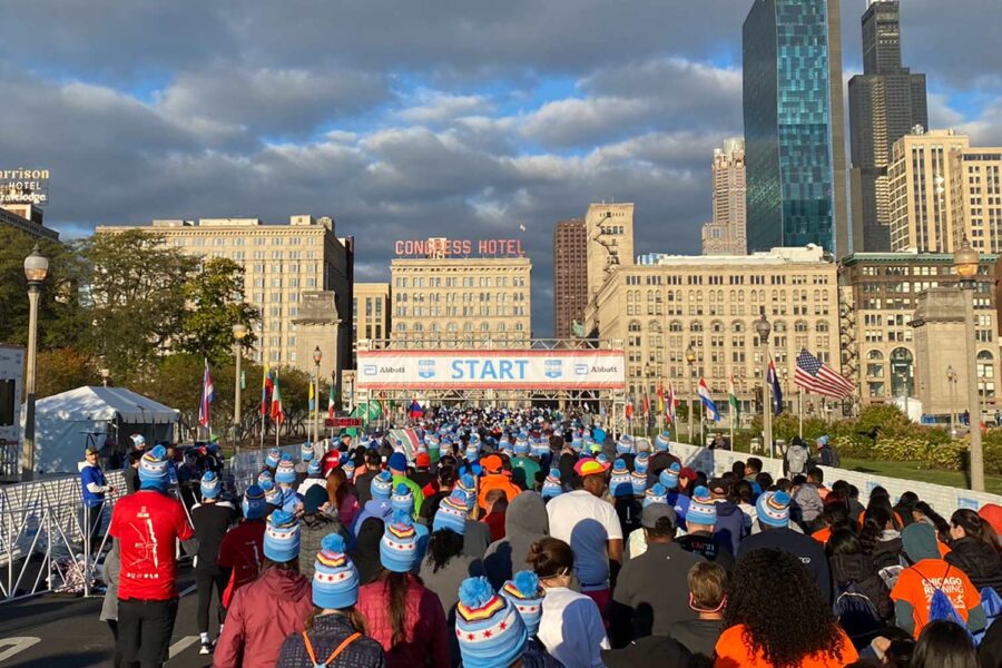 runners at start line